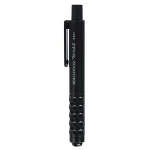 Koh-I-Noor Держатель для карандашей Koh-I-Noor 5301, пластик с грифелем, L=120 мм, d=4,5-5,6 мм, черный