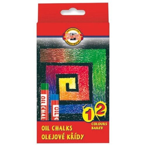 KOH-I-NOOR пастель масляная набор Gioconda 12 цветов. NML-8312012001KS от компании М.Видео - фото 1