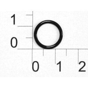 Кольцо для бюстгальтера металл 1000В черный крашенный d10мм (уп. 50 шт.) Proknopka