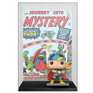 Коллекционная фигурка Funko POP! Comic Covers Bobble Marvel Thor (Exc)