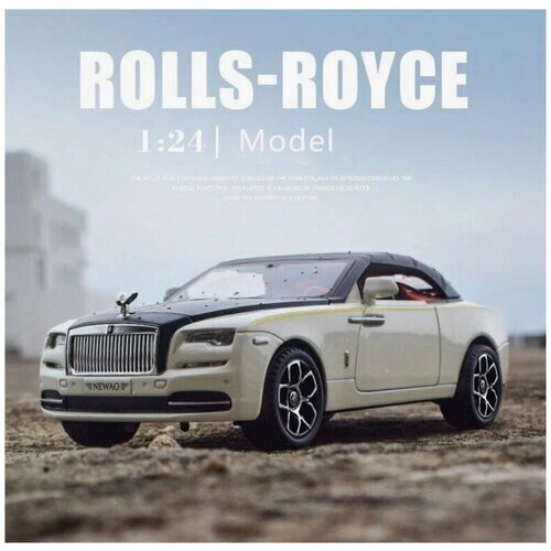Коллекционная масштабная модель Rolls-Royce Dawn 1:24 (металл, свет, звук) от компании М.Видео - фото 1