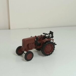 Коллекционная модель трактора Hachette ДТ-14, коричневый/черный, 1:43