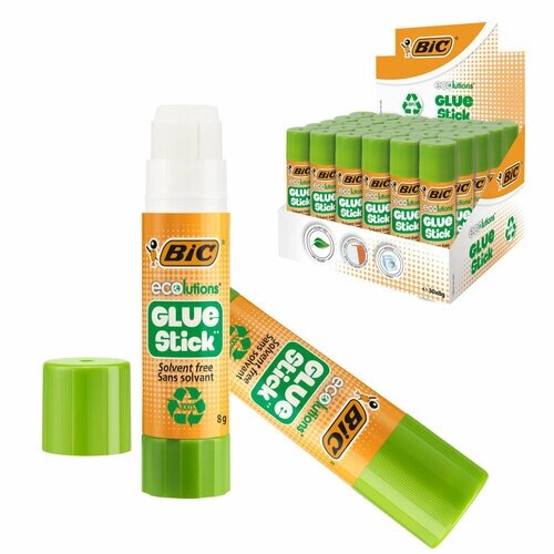 Комплект 10 штук, Клей-карандаш BIC ECOlutions 8 гр. 8923442 от компании М.Видео - фото 1