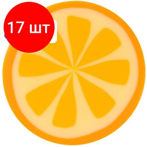 Комплект 17 штук, Ластик Deli Blooming цилиндр22x43мм ассорти EH01400 от компании М.Видео - фото 1