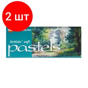 Комплект 2 наб, Пастель сухая Olki Soft Лето 16 цв, арт. 0410