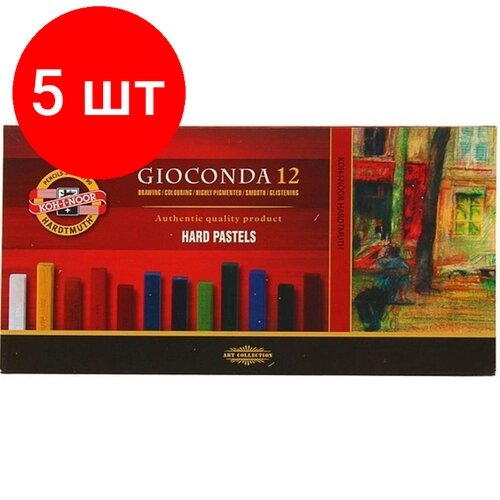 Комплект 5 наб, Пастель масляная KOH-I-NOOR, GIOCONDA12 цв. 8112/12 от компании М.Видео - фото 1