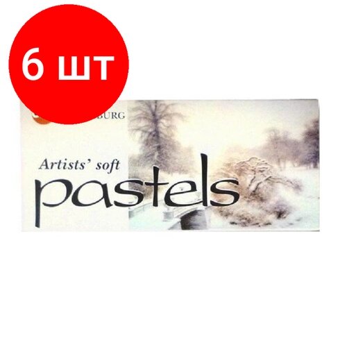 Комплект 6 наб, Пастель сухая Olki Soft Зима 16 цв, арт. 0397 от компании М.Видео - фото 1