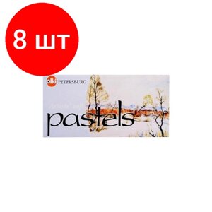 Комплект 8 наб, Пастель сухая Olki Soft Весна 16 цв, арт. 0403