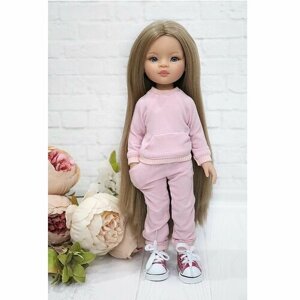 Комплект одежды и обуви для кукол Paola Reina 32 см (костюм и кеды), розовый, фуксия