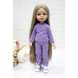 Комплект одежды и обуви для кукол Paola Reina 32 см, сиреневый, фиолетовый