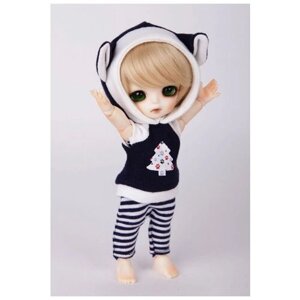 Комплект одежды Luts TDF Baby Cat Set (Малыш-кошка: цвет тёмно-синий для кукол БЖД Латс)