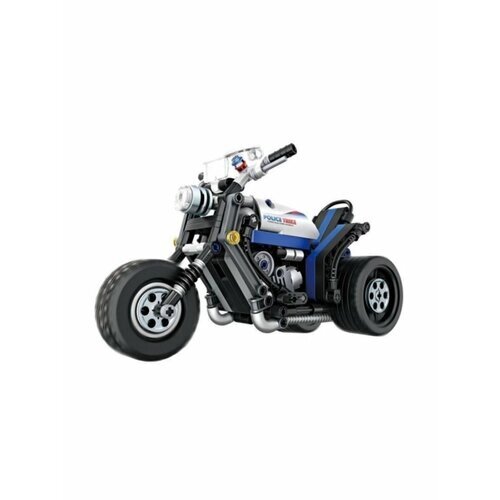 Конструктор 3802 Police Motorcycle - полицейский мотоцикл от компании М.Видео - фото 1
