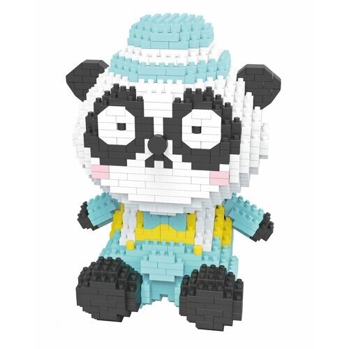 Конструктор 3D из миниблоков RTOY Beerus Любимые игрушки панда малыш 1300 элементов - JM88316 от компании М.Видео - фото 1