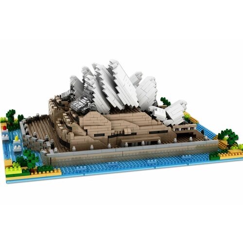 Конструктор 3Д из миниблоков RTOY Сиднейский оперный театр, 2360 деталей - YZ061 от компании М.Видео - фото 1