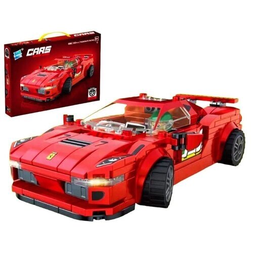 Конструктор аналог лего Speed Championspeed гоночная машина Ferrari 096-C от компании М.Видео - фото 1