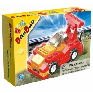 Конструктор BanBao Идеи для подарков 8116 Машина гоночная № 2 Гонка F1, 54 дет.