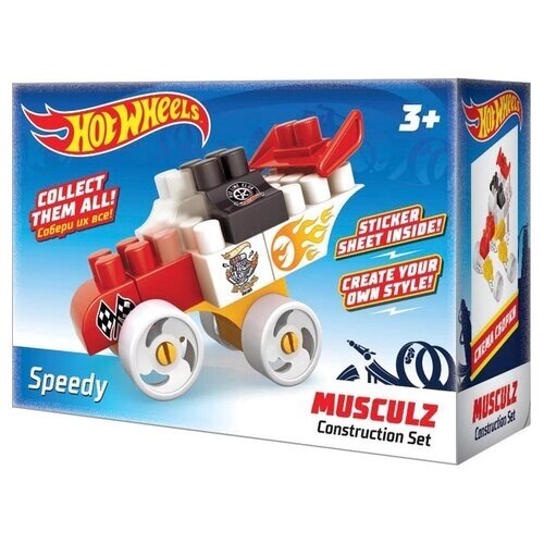 Конструктор Bauer Hot Wheels 709 Musculz Speedy, 16 дет. от компании М.Видео - фото 1