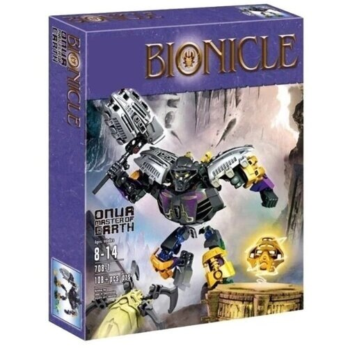 Конструктор Бионикл Онуа - Повелитель Земли 708-1 от компании М.Видео - фото 1