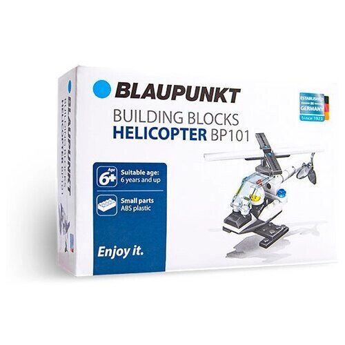 Конструктор Blaupunkt Building Block BP101 Вертолет, 54 дет. от компании М.Видео - фото 1