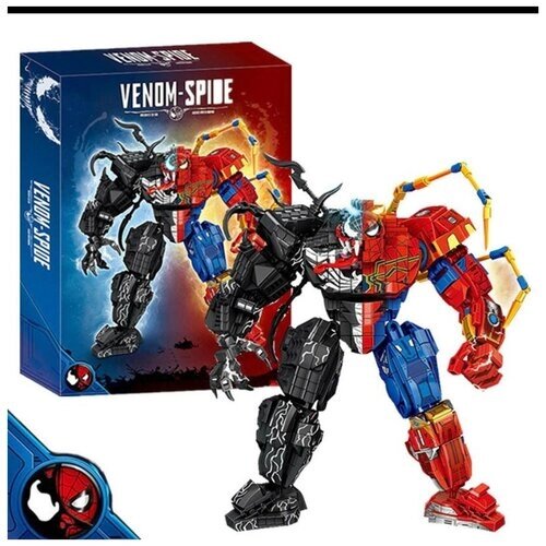 Конструктор Человек Паук - Веном. 816 деталей. Venom - Spide. Супергерои. от компании М.Видео - фото 1