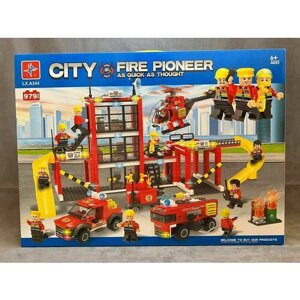Конструктор city fire pioneer