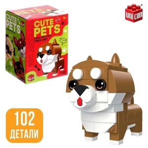 Конструктор Cute pets, Сиба-Ину, 102 детали