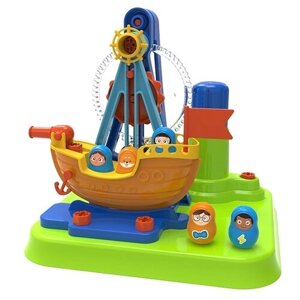 Конструктор Edu Toys My First Engineering JS026 Пиратский корабль, 51 дет.