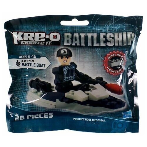 Конструктор Hasbro KRE-O Battleship Боевой катер AO794 от компании М.Видео - фото 1