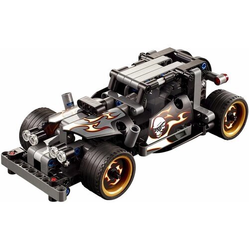 Конструктор JiSi Bricks "Гоночный автомобиль для побега" 3417 (Technic 42046) / 170 деталей от компании М.Видео - фото 1
