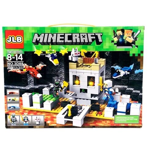 Конструктор JLB Minecraft 3D88 Осада замка, 305 дет. от компании М.Видео - фото 1