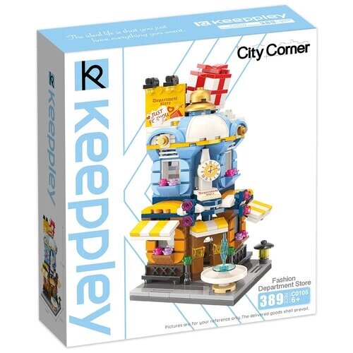 Конструктор Keeppley City Corner C0105 Универмаг, 389 дет. от компании М.Видео - фото 1