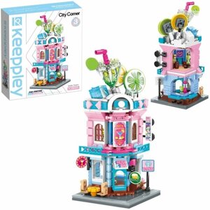 Конструктор Keeppley серия City Corner Кафе 324 детали K28005q