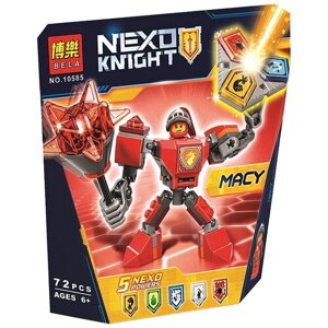 Конструктор Lari (Bela) Nexo Knight 10585 Боевые доспехи Мэйси, 72 дет.