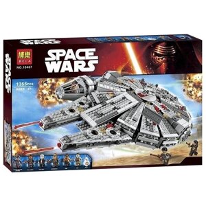 Конструктор Lari (Bela) Space Wars 10467 Сокол Тысячелетия, 1355 дет.