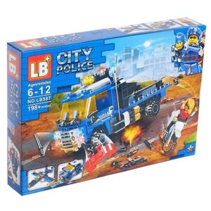 Конструктор LB+ City Police LB587 C Полицейский грузовик, 198 дет.