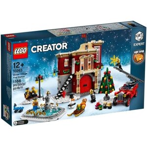 Конструктор LEGO 10263 Creator Expert Winter Fire Station Зимняя пожарная станция