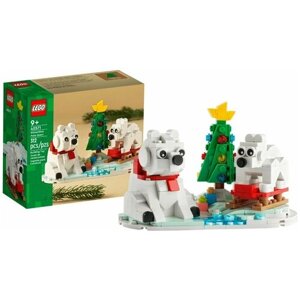 Конструктор LEGO 40571 Сувенирный набор Зимние белые медведи