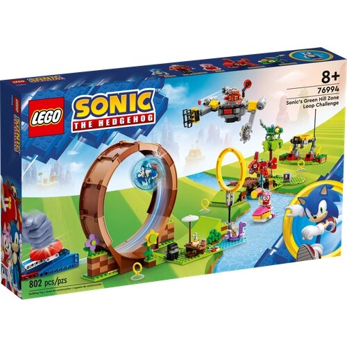 Конструктор LEGO 76994 Sonic's Green Hill Zone Loop Challenge, 802 дет. от компании М.Видео - фото 1