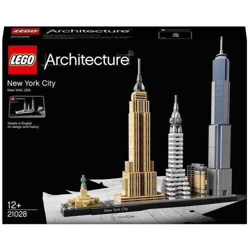 Конструктор LEGO Architecture 21028 Нью-Йорк, 598 дет. от компании М.Видео - фото 1