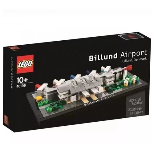 Конструктор LEGO Architecture 40199 Special Edition Billund Airport Denmark от компании М.Видео - фото 1