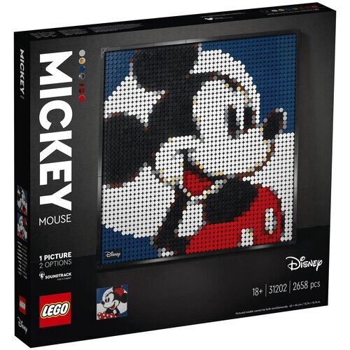 Конструктор LEGO ART 31202 Disney's Mickey Mouse, 2658 дет. от компании М.Видео - фото 1