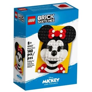 Конструктор LEGO Brick Sketches 40457 Минни Маус, 140 дет.