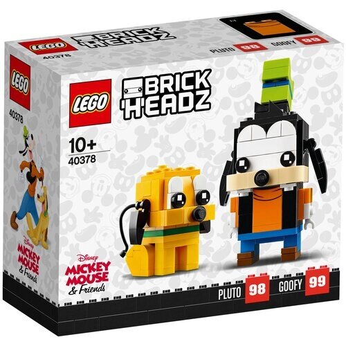 Конструктор LEGO BrickHeadz 40378 Гуфи и Плуто, 214 дет. от компании М.Видео - фото 1