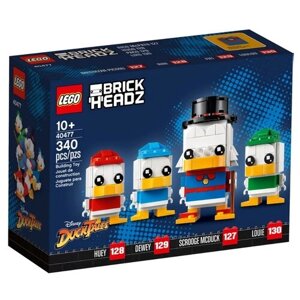 Конструктор LEGO BrickHeadz 40477 Скрудж Макдак, Билли, Вилли и Дилли, 340 дет.