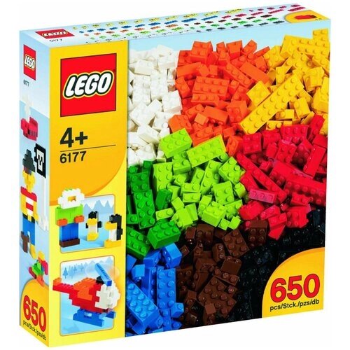 Конструктор LEGO Bricks and More 6177 Основные элементы, 650 дет. от компании М.Видео - фото 1