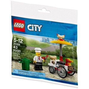 Конструктор LEGO City 30356 Тележка с хот-догами, 43 дет.