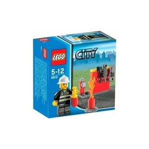 Конструктор LEGO City 5613 Пожарный, 25 дет.