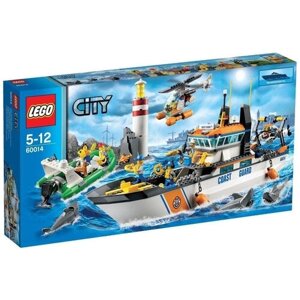 Конструктор LEGO City 60014 Патруль береговой охраны, 449 дет.