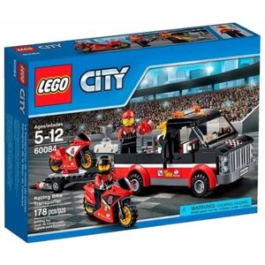 Конструктор LEGO City 60084 Перевозчик гоночных мотоциклов, 178 дет.