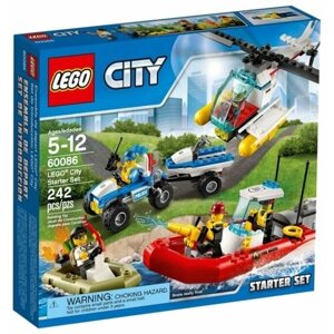 Конструктор LEGO City 60086 Набор для начинающих, 242 дет.